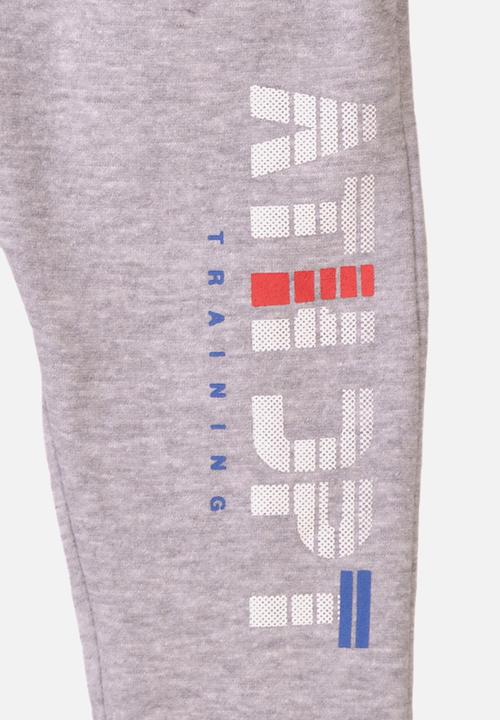 MINOTI - Grey basic fleece jogpant
