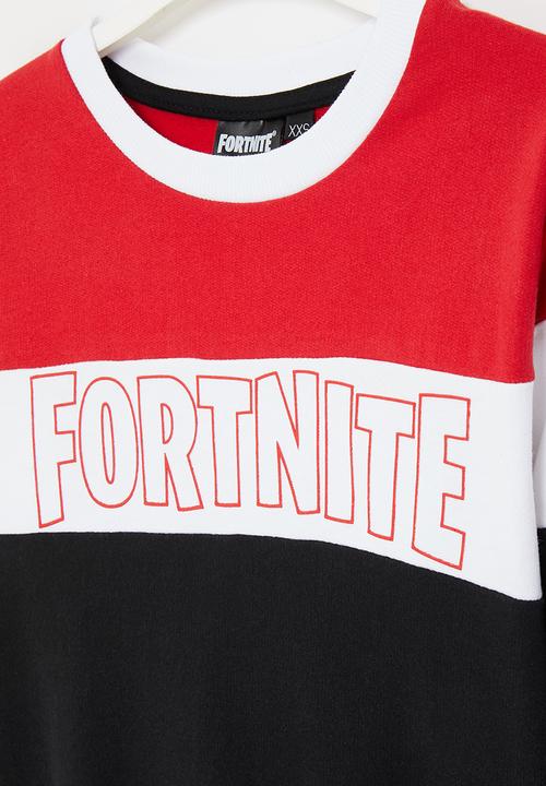 Rebel Republic - Fortnite colourblock sweater - multi 