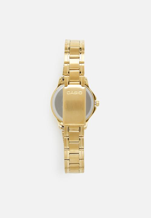 Casio - Analog ion plated - gold & silver