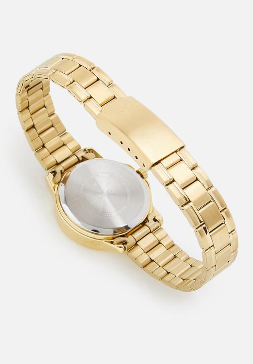 Casio - Analog ion plated - gold & silver