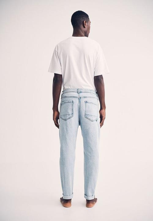 Cotton On - Relaxed tapered jean - roadie blue
