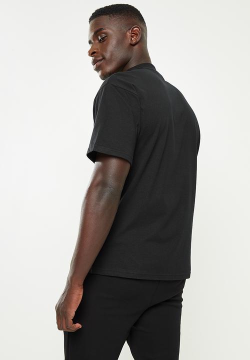 POLO - PS Sport High Collar Tee - Black