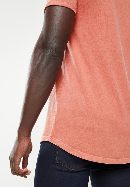 POLO - PJC Overdyed SS Tee - Pink