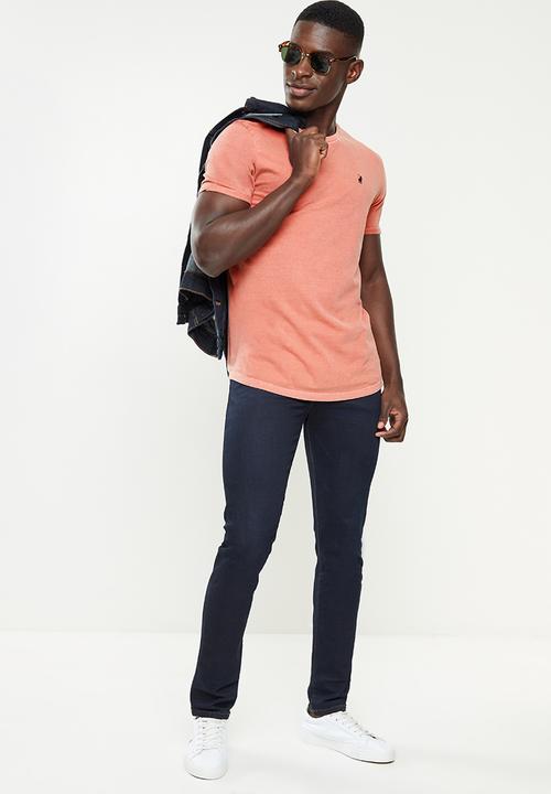 POLO - PJC Overdyed SS Tee - Pink
