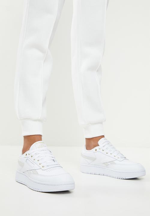 SISSY BOY - Sweatpants with drawstring waist and bling logo - white