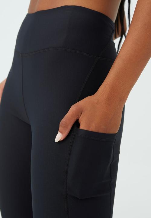 Cotton On - Cosy fleece lined tight - black
