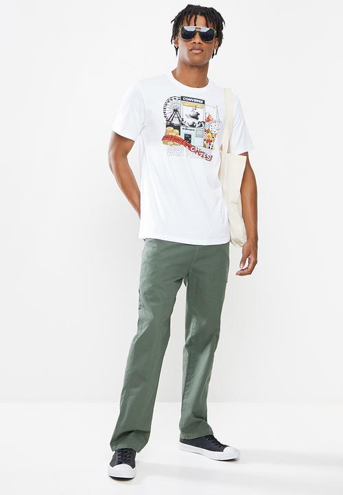 Converse - Claw machine tee - white
