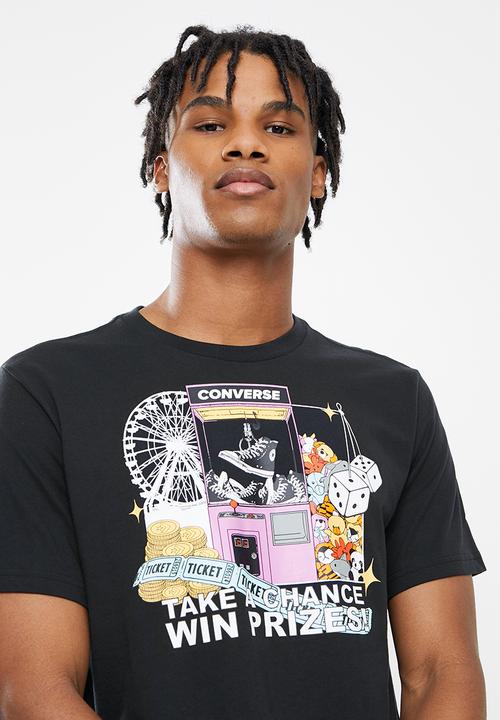 Converse - Claw machine tee - black
