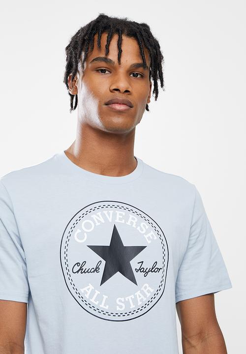 Converse - Chuck taylor patch graphic tee - light blue
