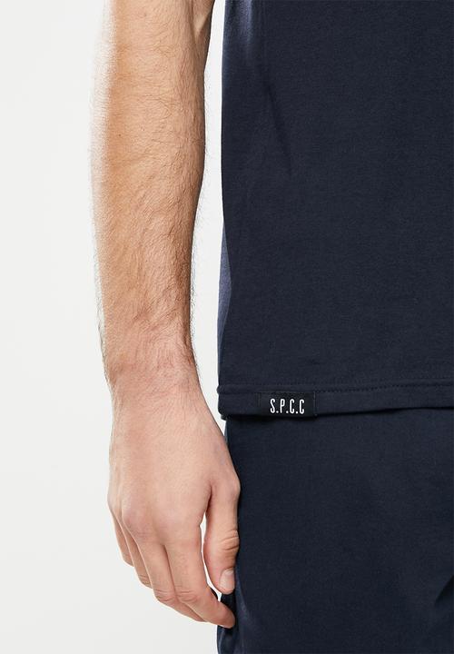 S.P.C.C - Terron regular fit straight hem tee - ink