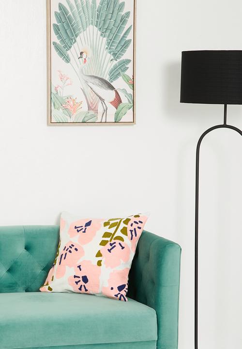 Sixth Floor - Lana flora cushion cover - multi