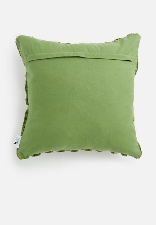 Sixth Floor - Epsom cushion cover - green