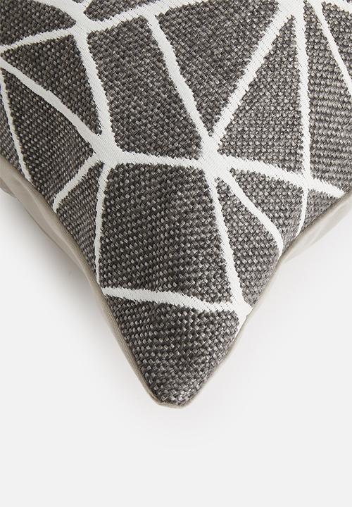 Hertex Haus - Meditating Outdoor cushion cover - ash