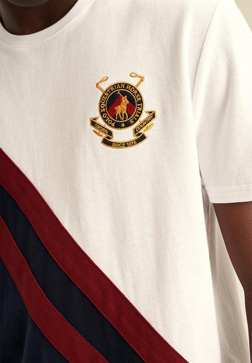 POLO - Equestrian short sleeve Tee - White