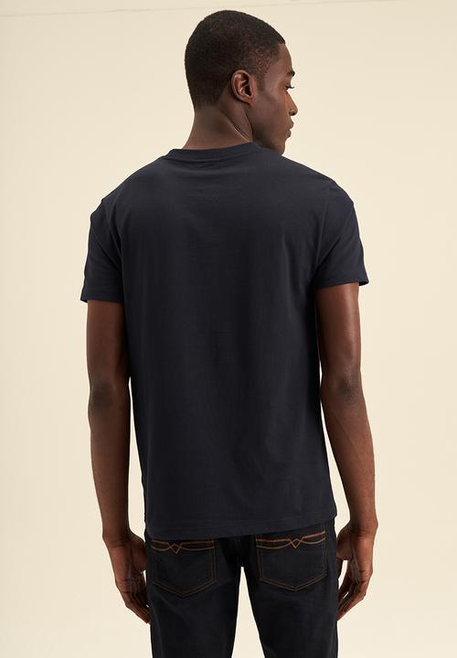 POLO - Print Logo Short Sleeve Tee - Navy