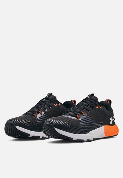 Under Armour - Ua charged engage - jet gray / blaze orange / halo gray