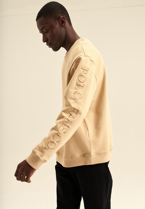 POLO - PJC Relaxed Sweatshirt- Stone