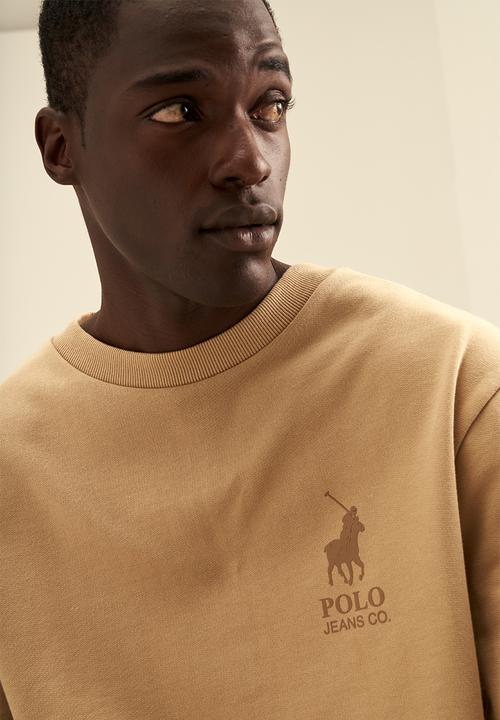 POLO - PJC Relaxed Sweatshirt- Stone