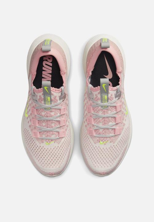 Nike - Escape run flyknit - sail/volt/pink oxford/bleached coral