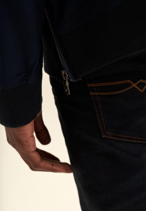 POLO - PJC Woven Sweatshirt - Navy Blue