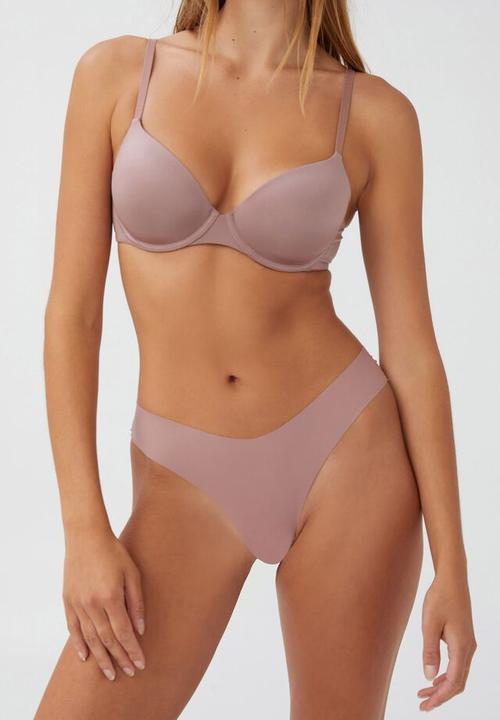 Cotton On - The invisible g string brief - soft mauve