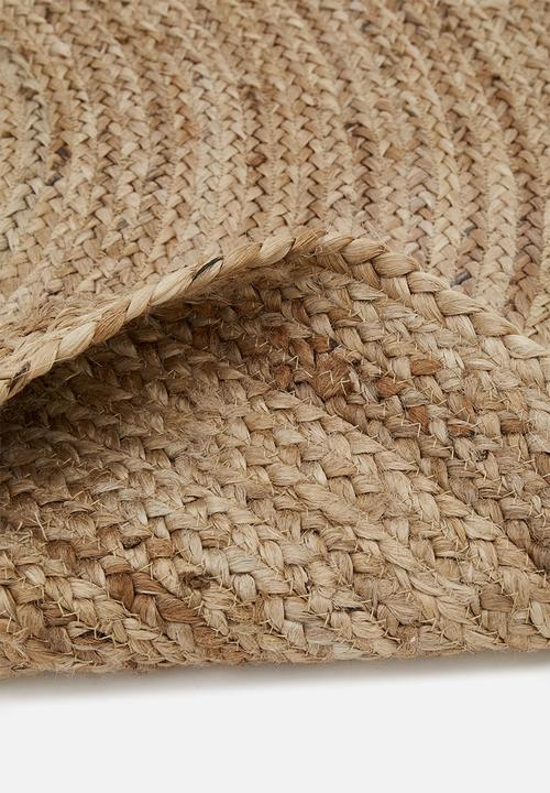Sixth Floor - Beary jute rug  - natural