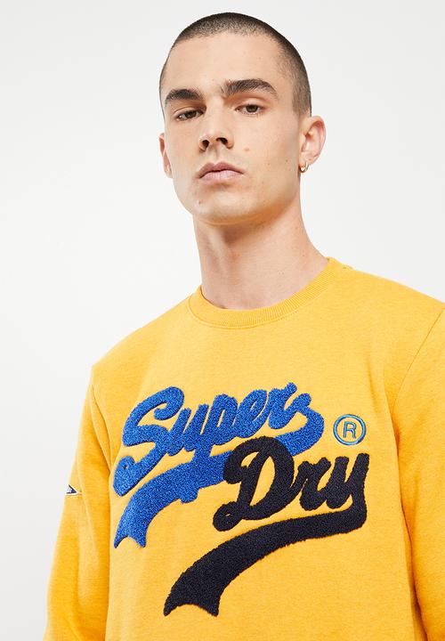 Superdry. - Vl source crew - tumeric marl