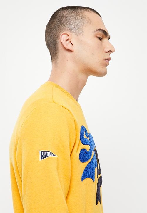 Superdry. - Vl source crew - tumeric marl