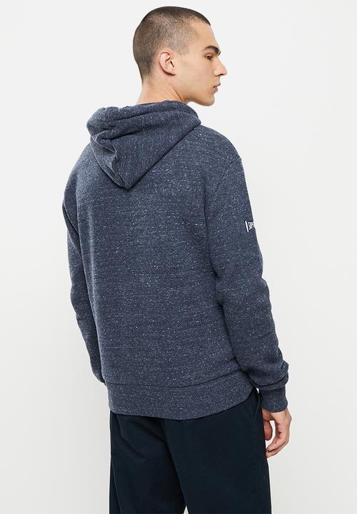 Superdry. - Vl source hood - navy marl