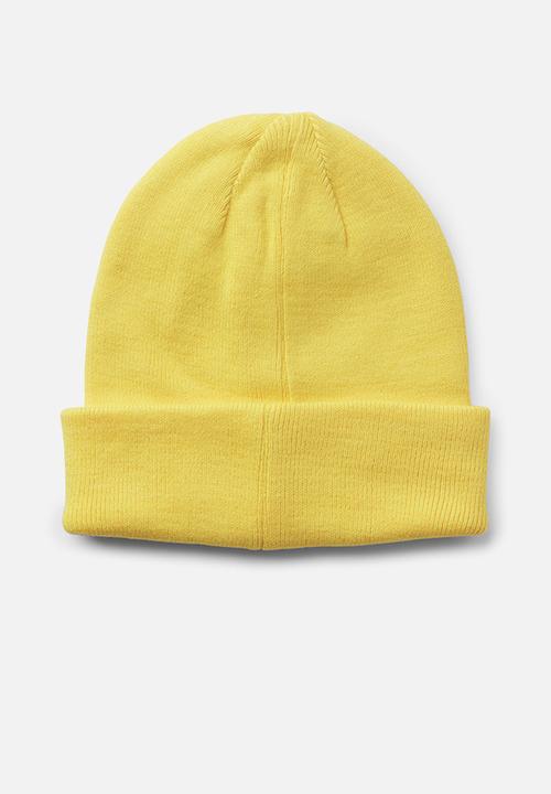 G-STAR - Effo long label aw beanie - vibe yellow
