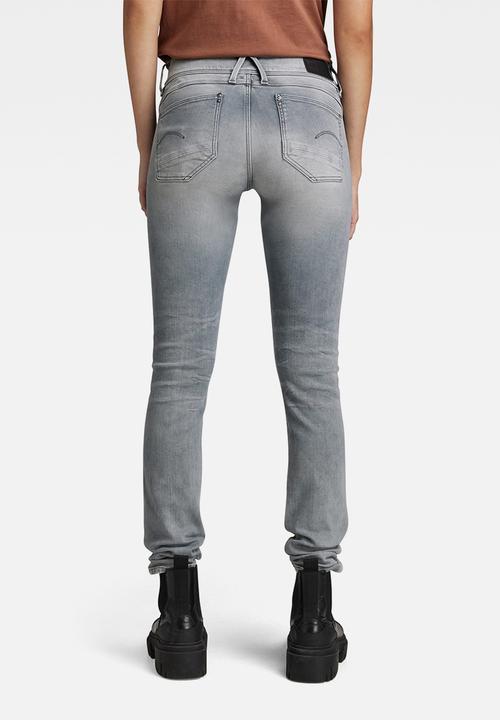 G-STAR - Lynn skinny - faded industrial grey