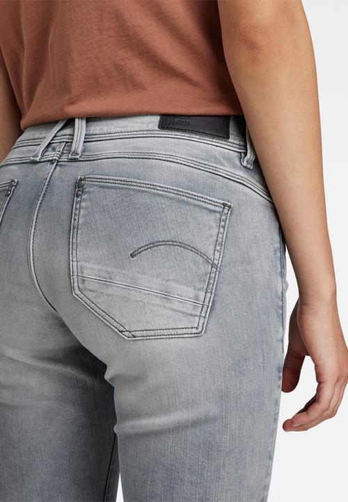 G-STAR - Lynn skinny - faded industrial grey