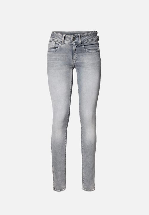 G-STAR - Lynn skinny - faded industrial grey