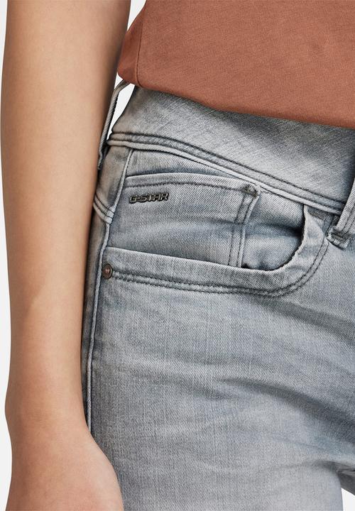 G-STAR - Lynn skinny - faded industrial grey