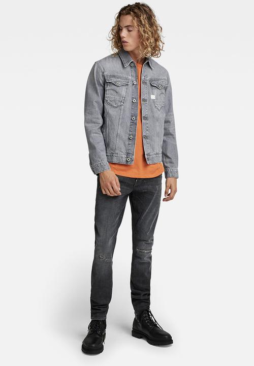 G-STAR - Arc 3d jacket - faded grey limestone