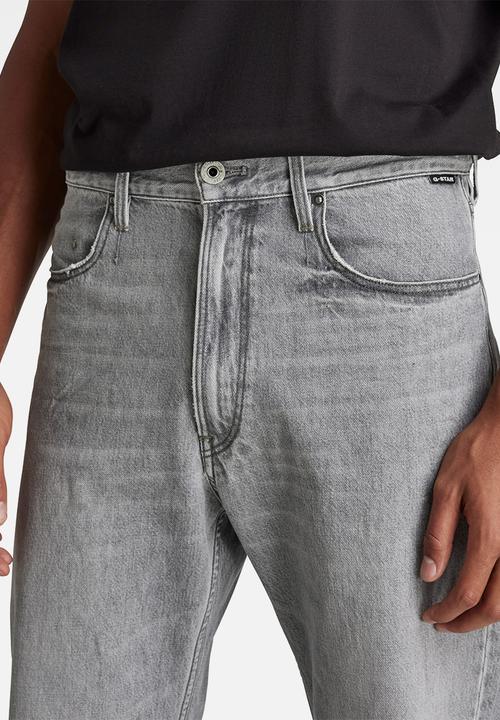 G-STAR - Type 49 relaxed straight - faded grey limestone