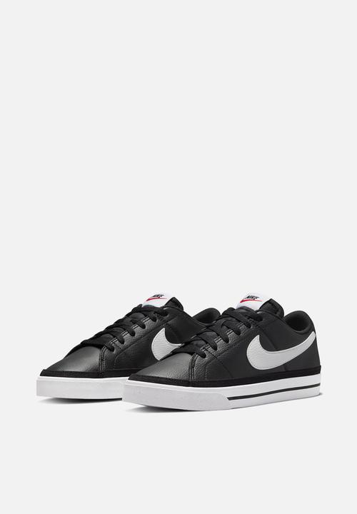 Nike - Court legacy next nature - black/white/volt/team orange