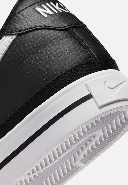 Nike - Court legacy next nature - black/white/volt/team orange