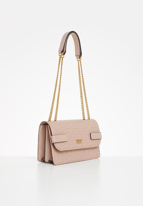 GUESS - Atene convertible xbody flap - biscuit