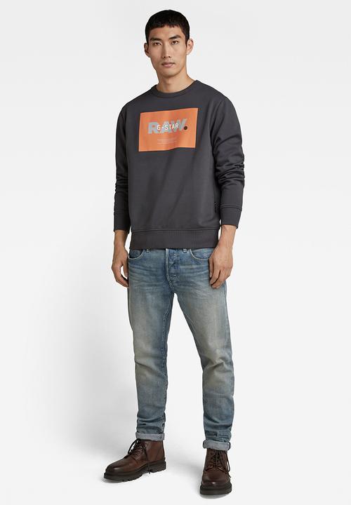 G-STAR - Originals logo sw - fantem blue