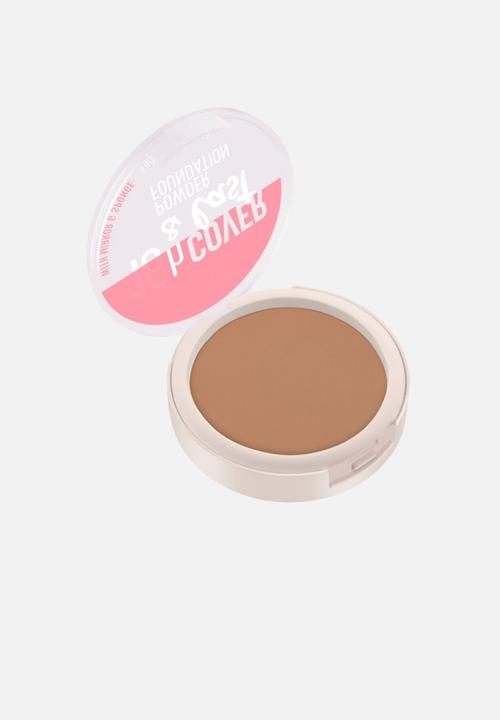 essence - 16h COVER & Last Powder Foundation - Hazelnut
