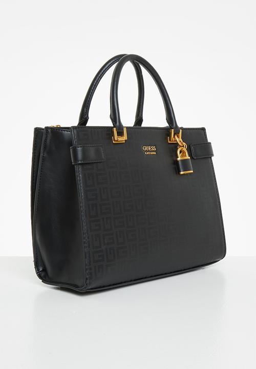 GUESS - Atene society satchel - black
