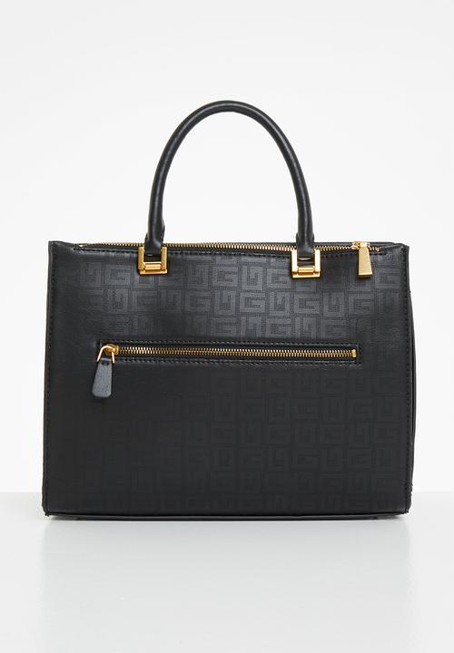 GUESS - Atene society satchel - black