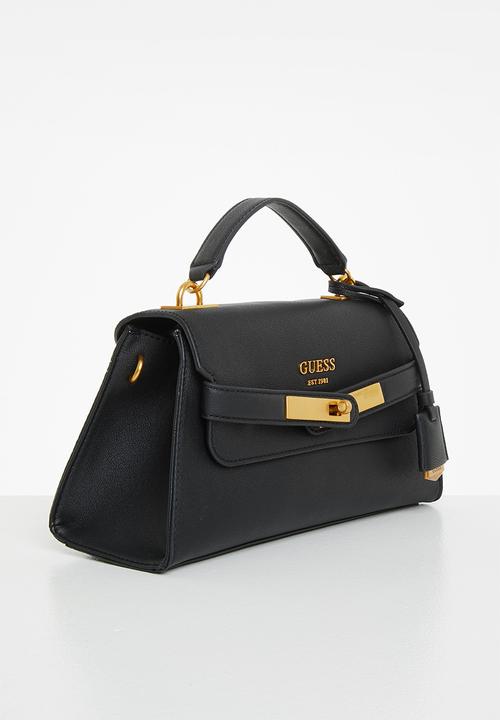 GUESS - Enisa top handle flap - black