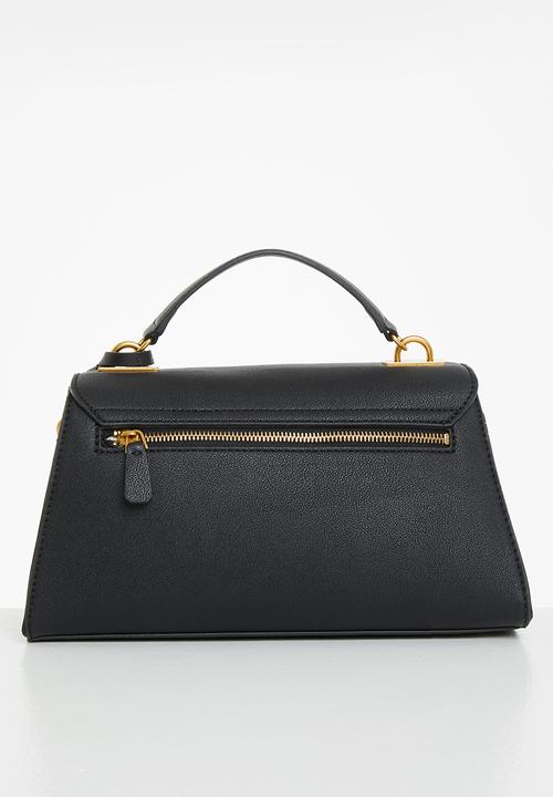 GUESS - Enisa top handle flap - black