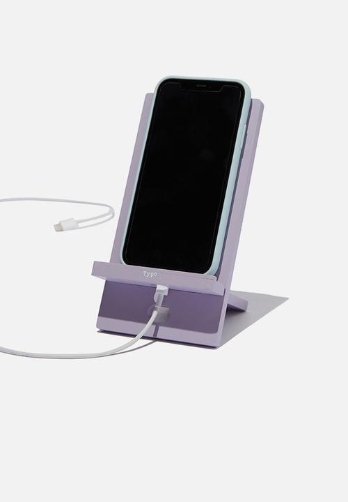 Typo - On hold phone stand - orchid