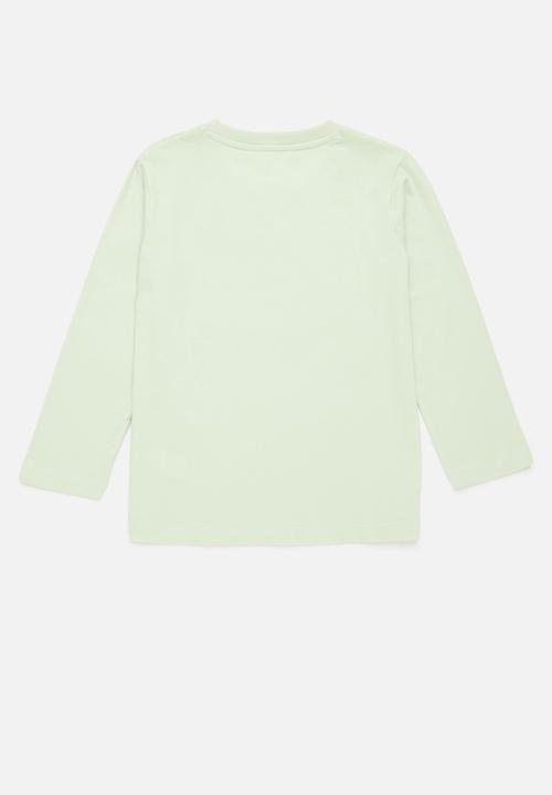 JEEP - Long sleeve crew neck tee - green