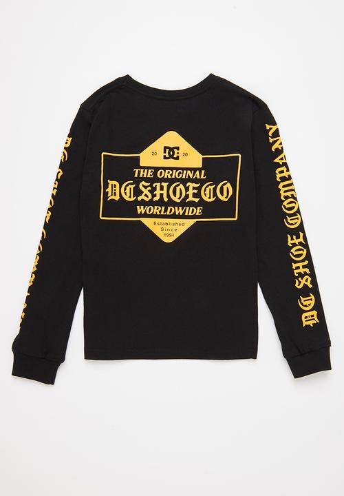 DC - Boxed in long sleeve boy - black
