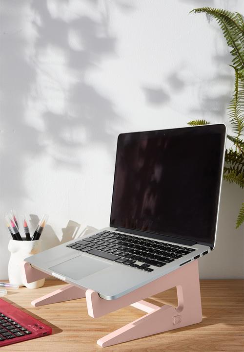 Typo - Collapsible laptop stand - whisper pink