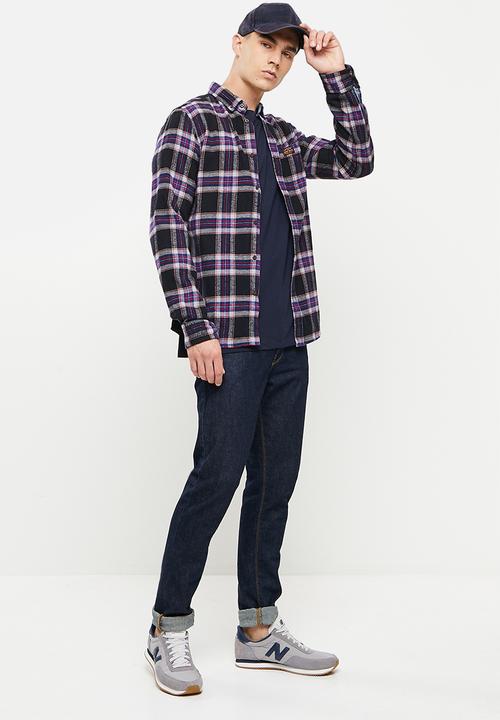 Superdry. - Heritage lumberjack shirt - multi 